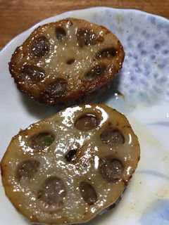 蓮根のはさみ焼き-レシピのメイン写真