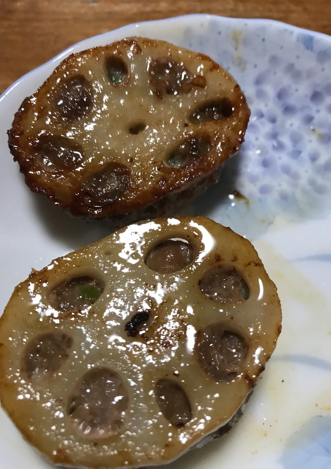 蓮根のはさみ焼き-レシピのメイン写真