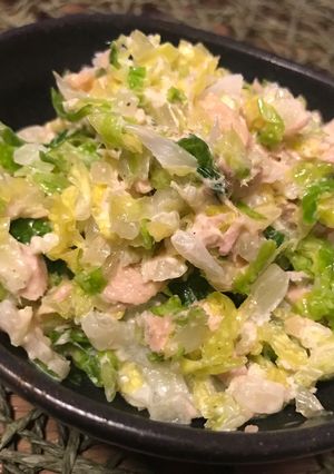 白菜とツナの簡単サラダ-レシピのメイン写真