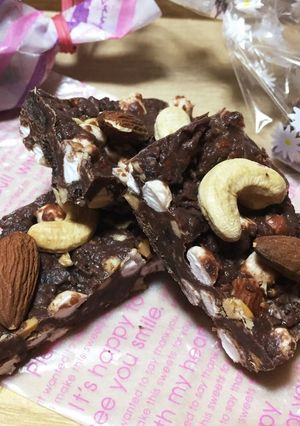 バレンタイン簡単&大量!!チョコバー-レシピのメイン写真