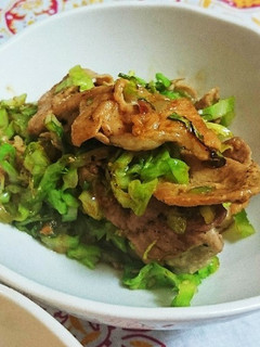 ☆簡単おかず☆豚肉キャベツ焼き肉たれ炒め-レシピのメイン写真