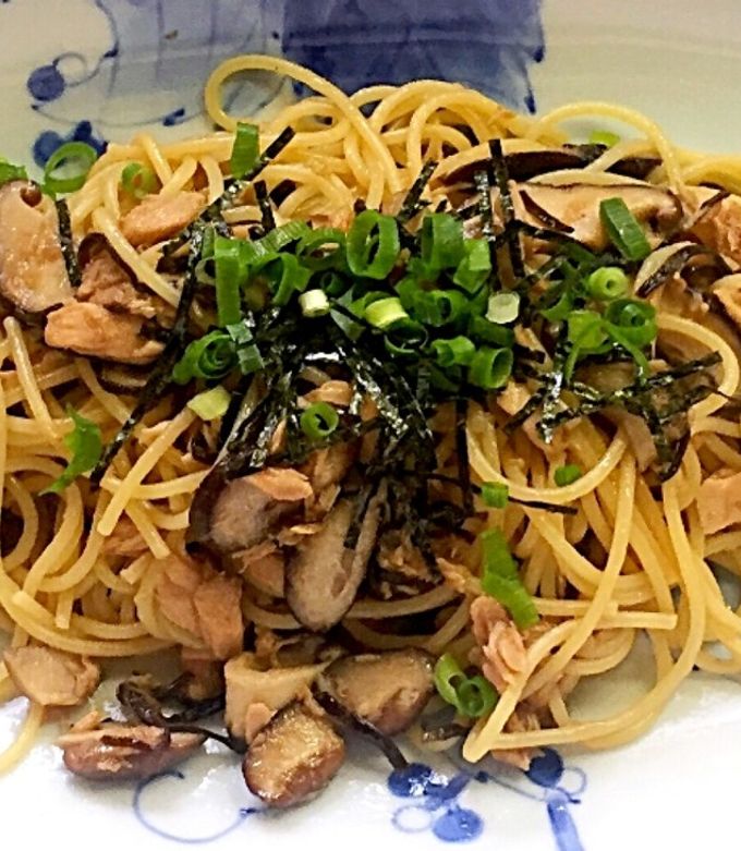 椎茸の和風ツナパスタ-レシピのメイン写真