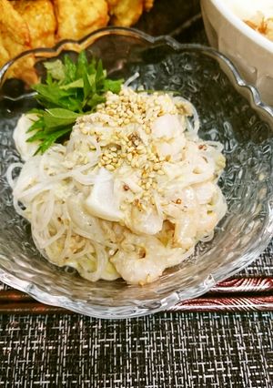 春雨シーフードツナサラダ-レシピのメイン写真