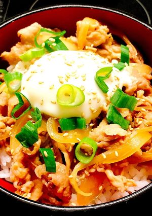 豚こまで簡単豚丼♩-レシピのメイン写真