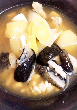 この時期ならではの贅沢！秘伝のゴッコ汁！-レシピのメイン写真
