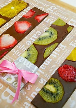 ドライフルーツチョコレートバーク-レシピのメイン写真