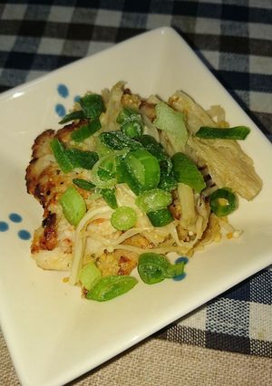 鶏むね肉柔らかっ!えのき炒め-レシピのメイン写真