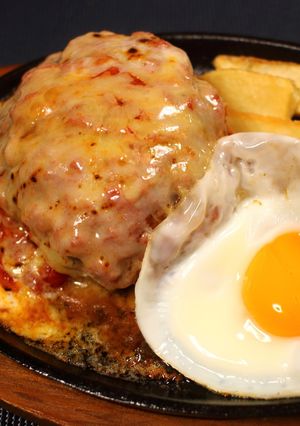 再現！サイゼリヤのイタリアンハンバーグ♪-レシピのメイン写真
