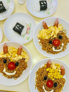 節分 鬼の焼きそば-レシピのメイン写真