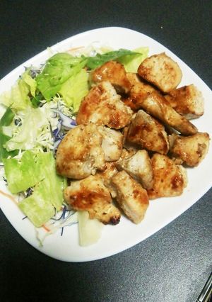 ごまドレでやわらかチキン☆-レシピのメイン写真