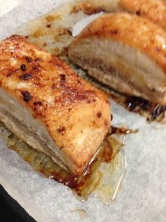 豚バラチャーシュー オーブンで(^^)-レシピのメイン写真