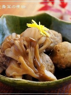 5分で美味しい!鰯つみれと舞茸の炊いたん-レシピのメイン写真