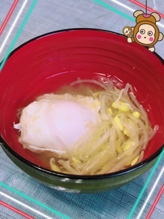 落とし卵の味噌汁…其の4-レシピのメイン写真