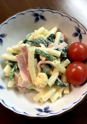 ほうれん草のマカロニサラダ-レシピのメイン写真