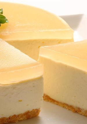 [五代庵] レアチーズケーキ梅ゼリーのせ-レシピのメイン写真