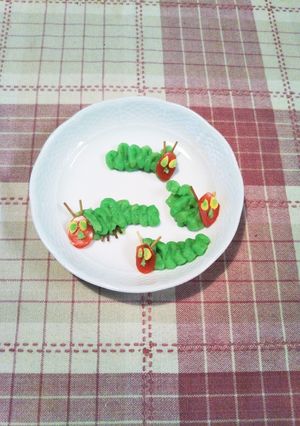 ポテトではらぺこあおむし-レシピのメイン写真