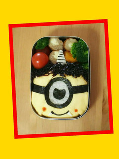 節分!鬼ミニオン☆キャラ弁-レシピのメイン写真