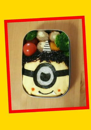 節分!鬼ミニオン☆キャラ弁-レシピのメイン写真