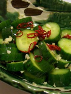 超簡単♡キュウリとニンニクのおつまみ-レシピのメイン写真