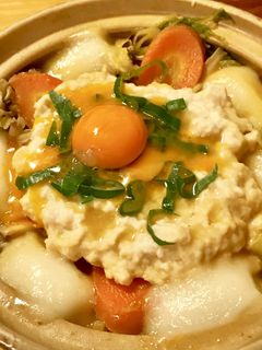 のせ鍋☆鶏のつくねをたっぷりのせた野菜鍋-レシピのメイン写真