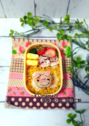 材料３つ！豚しそロールde子ぶたﾁｬﾝ☆-レシピのメイン写真