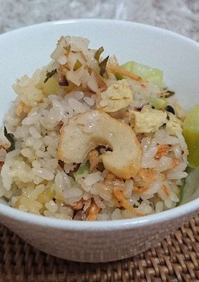 あたただしで冬の五目ご飯-レシピのメイン写真