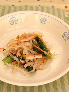 【使いきり】給食ナムル-レシピのメイン写真