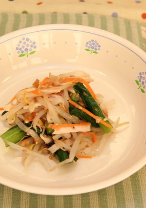 【使いきり】給食ナムル-レシピのメイン写真