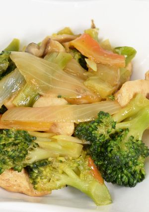 ブロッコリーと鶏胸肉の中華とろみ炒め-レシピのメイン写真