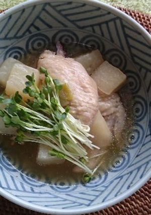 あたただしで大根と手羽先のうま煮-レシピのメイン写真