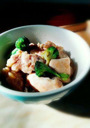 にんにく香る。鶏丼柚子胡椒味。-レシピのメイン写真