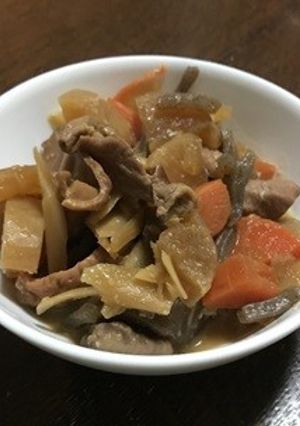【使いきり】豚もつ煮込み-レシピのメイン写真