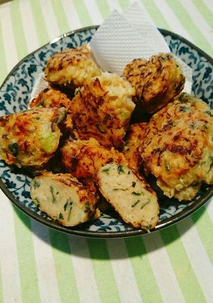 すぐできる!必殺揚げ焼き鶏団子-レシピのメイン写真
