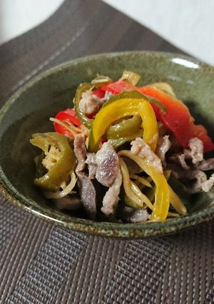 レンジで簡単☆さっぱりチンジャオロースー-レシピのメイン写真