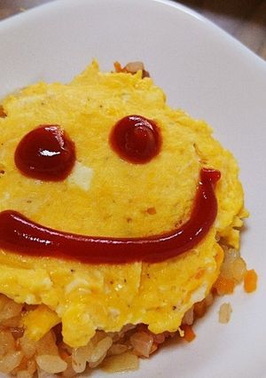 洗い物減!ずぼらDEオムライスの皮-レシピのメイン写真
