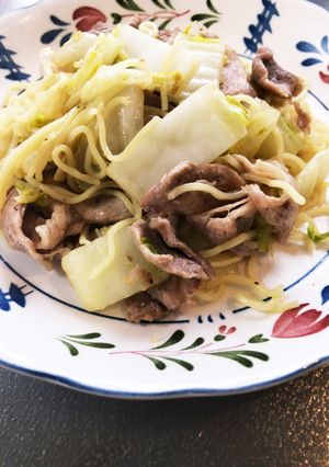 ウルトラ簡単チャチャッと塩焼きそば-レシピのメイン写真