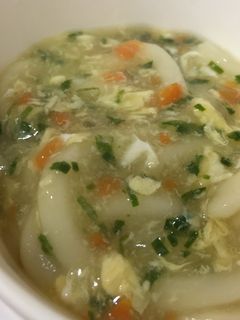 簡単!ニラ玉うどん-レシピのメイン写真
