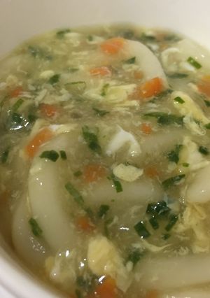 簡単！ニラ玉うどん-レシピのメイン写真