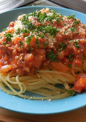 簡単！ヘルシーな納豆スパゲッティ！-レシピのメイン写真