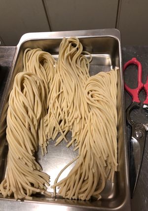 HBと小野式製麺機で作る中華麺-レシピのメイン写真