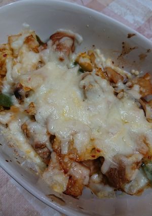 キムチで簡単☆チーズタッカルビ-レシピのメイン写真