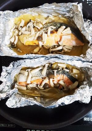 【簡単】鮭のホイル焼き-レシピのメイン写真