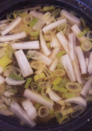 お野菜ホクホク土鍋でお味噌汁-レシピのメイン写真