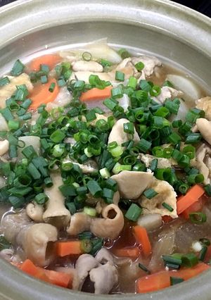【とても簡単】モツ煮-レシピのメイン写真