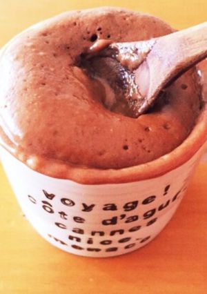 バレンタインにカップフォンダンショコラ♪-レシピのメイン写真