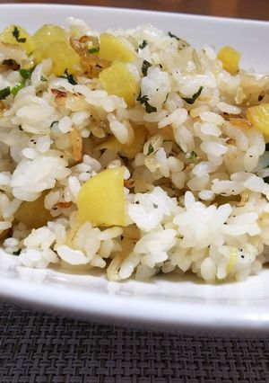 たくあん と しらすと大葉の炒飯-レシピのメイン写真