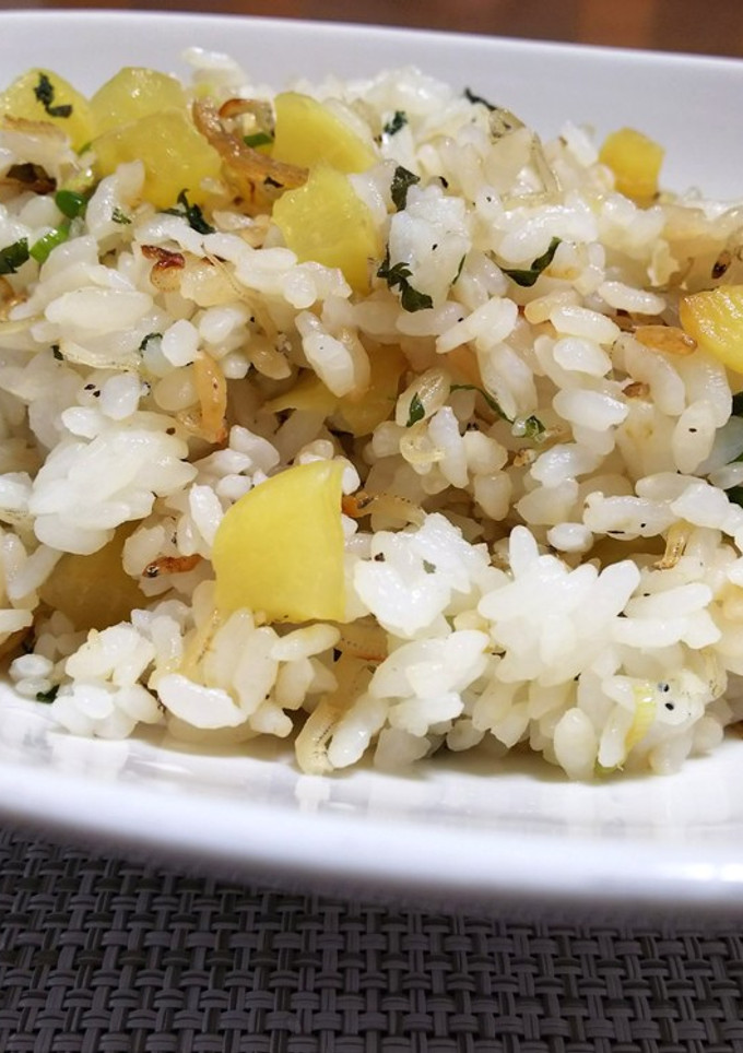 たくあん と しらすと大葉の炒飯-レシピのメイン写真