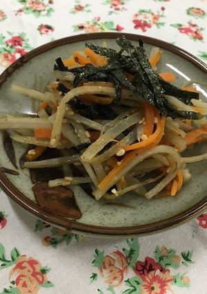 にんじんとごぼうのみそきんぴら-レシピのメイン写真
