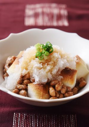 パリパリもちもちの納豆もち-レシピのメイン写真