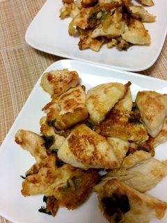 鶏胸肉のにんにく醤油炒め☆-レシピのメイン写真
